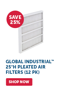 Pro_Cta_Global Industrial 25"H Pleated Air Filters (12 Pk) - Shop Now