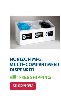 Pro_Cta_Horizon Mfg. Multi-Compartment Dispenser - Shop Now