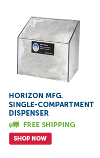 Pro_Cta_Horizon Mfg. Single-Compartment Dispenser - Shop Now