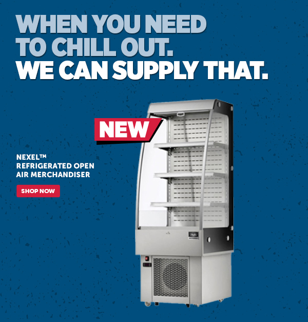 Her_Cta_Nexel™ Refrigerated Open Air Merchandiser - Shop Now