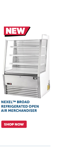 Pro_Cta_Nexel™ Broad Refrigerated Open Air Merchandiser - Shop Now