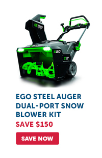 Pro_Cta_EGO Steel Auger Dual-Port Snow Blower Kit - Save Now