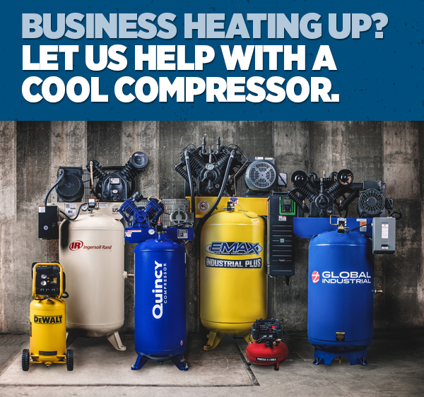 Her_Business Heating Up? Let us help with a cool compressor.