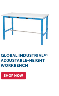 Pro_Cta_Global Industrial™ Adjustable-Height Workbench - Shop Now