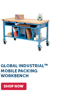 Pro_Cta_Global Industrial™ Mobile Packing Workbench - Shop Now