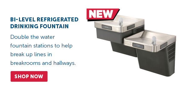 Pro_Cta_Global Industrial™ Bi-Level Refrigerated Drinking Fountain - Shop Now