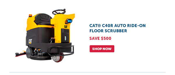 Pro_Cta_Cat® C40R Auto Ride-On Floor Scrubber - Shop Now