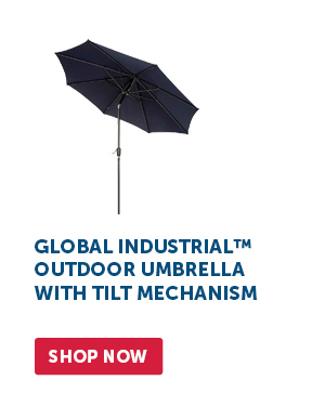 Pro_Cta_Global Industrial™ Outdoor Umbrella with Tilt Mechanism - Shop Now