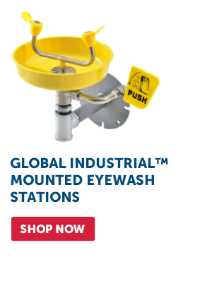 Pro_Cta_Global Industrial™ Mounted Eyewash Stations