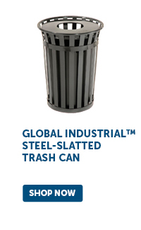 Pro_Cta_Global Industrial™ Steel-Slatted Trash Can - Shop Now