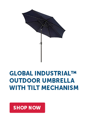 Pro_Cta_Global Industrial™ Outdoor Umbrella With Tilt Mechanism - Shop Now