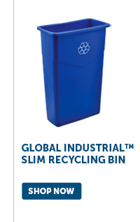 Pro_Cta_Global Industrial™ Slim Recycling Bin - Shop Now