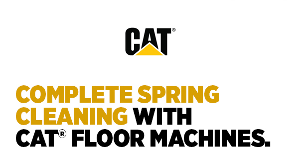 Her_Complete Spring Cleaning With Cat® Floor Machines.