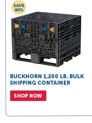 Pro_Cta_Buckhorn 1,200 LB. Bulk Shipping Container - Shop Now