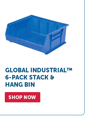 Pro_Cta_Global Industrial™ 6-Pack Stack & Hang Bin - Shop Now