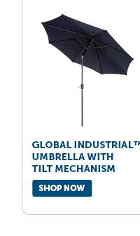 Pro_Cta_Global Industrial™ Umbrella With Tilt Mechanism - Shop Now