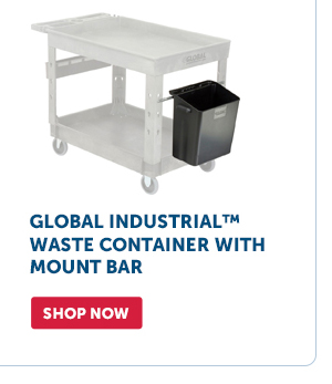 Pro_Cta_Global Industrial™ Waste Container With Mount Bar - Shop Now