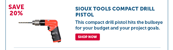 Pro_Cta_Sioux Tools Compact Drill Pistol - Shop Now