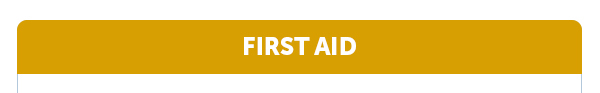 First Aid