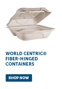 Pro_Cta_World Centric® Fiber-Hinged Containers - Shop Now