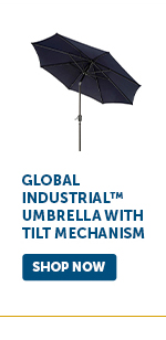 Pro_Cta_Global Industrial™ Umbrella with Tilt Mechanism - Shop Now