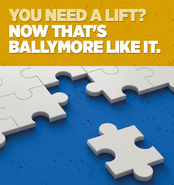 Her_You Need A Lift? Now That's Ballymore Like It.