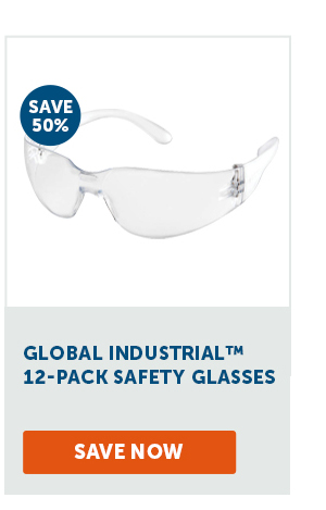 Pro_Cta_Global Industrial™ 12-Pack Safety Glasses - Save Now