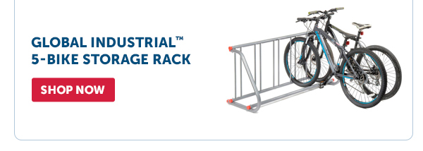 Pro_Cta_Global Industrial™ 5-Bike Storage Rack - Shop Now