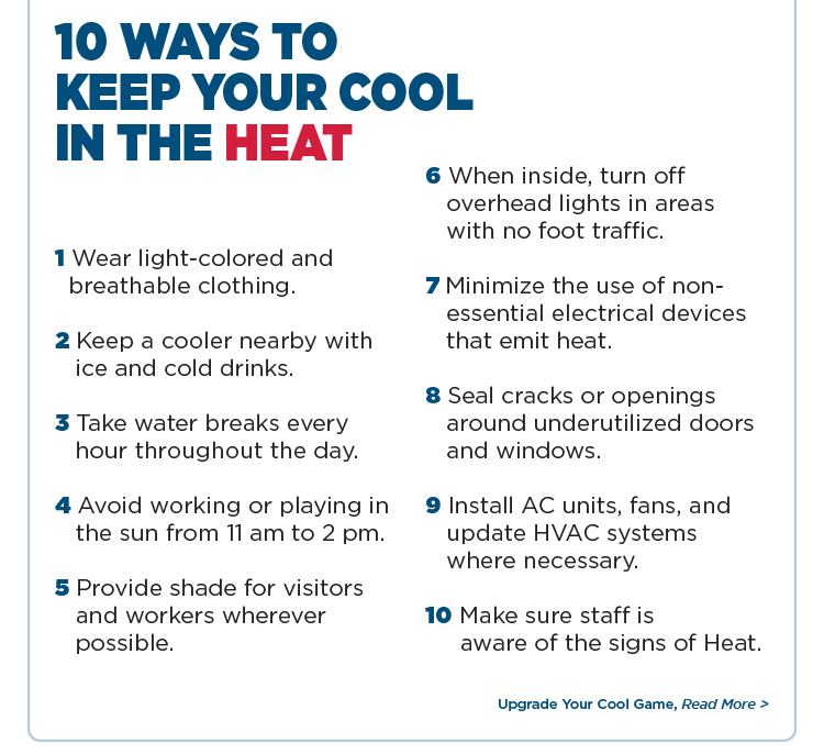 Cta_10 Ways To Keep Your Cool In The Heat - Upgrade Your Cool Game, Read More