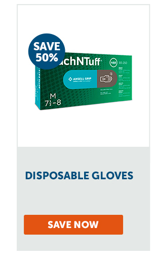 Pro_Cta_Disposable Gloves - Save Now