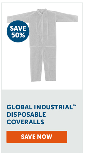 Pro_Cta_Global Industrial™ Disposable Coveralls - Save Now