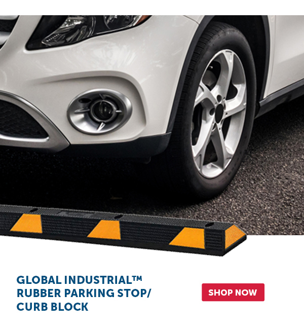 Pro_Cta_Global Industrial™ Rubber Parking Stop/Curb Block - Shop Now