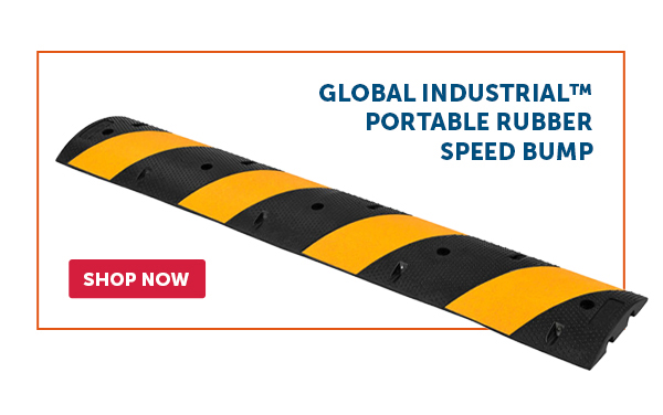 Pro_Cta_Global Industrial™ Portable Rubber Speed Bumps - Shop Now