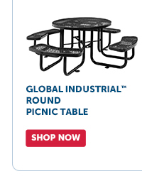 Pro_Cta_Global Industrial™ Round Picnic Table - Shop Now