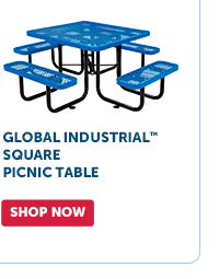 Pro_Cta_Global Industrial™ Square Picnic Table - Shop Now