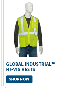 Pro_Cta_Global Industrial™ Hi-Vis Vests - Shop Now