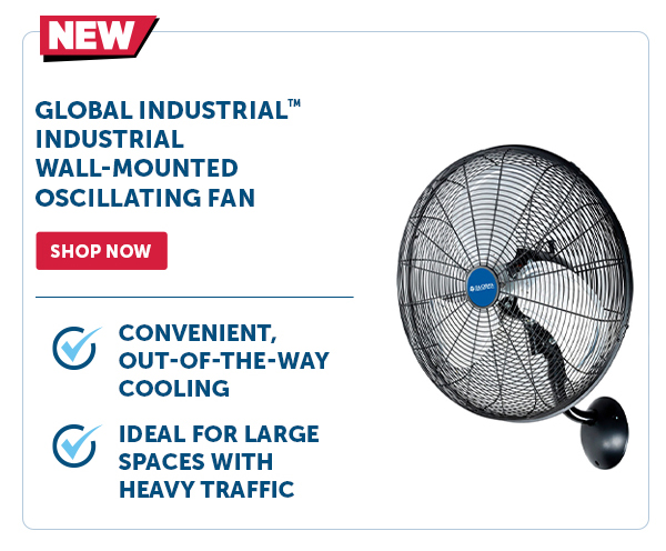 Pro_Cta_Global Industrial™ Industrial Wall-Mounted Oscillating Fan - Shop Now