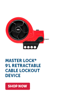 Pro_Cta_Master Lock® 9'L Retractable Cable Lockout Device - Shop Now