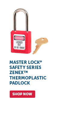 Pro_Cta_Master Lock® Safety Series Zenex™ Thermoplastic Padlock - Shop Now