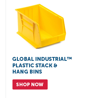 Pro_Cta_Global Industrial™ Plastic Stack & Hang Bins - Shop Now