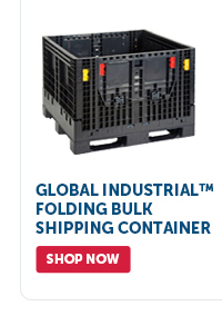 Pro_Cta_Global Industrial™ Folding Bulk Shipping Container - Shop Now