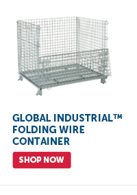 Pro_Cta_Global Industrial™ Folding Wire Container - Shop Now