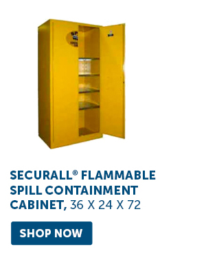 Pro_Cta_Securall® Flammable Spill Containment Cabinet, 36x24x72 - Shop Now