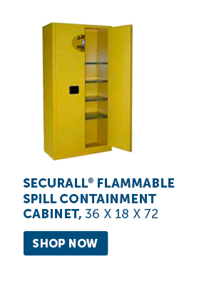 Pro_Cta_Securall® Flammable Spill Containment Cabinet, 36x18x72 - Shop Now