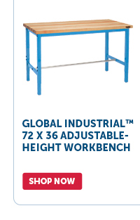 Pro_Cta_Global Industrial™ 72x36 Adjustable-Height Workbench - Shop Now