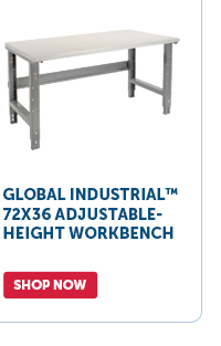 Pro_Cta_Global Industrial™ 72x36 Adjustable-Height Workbench - Shop Now