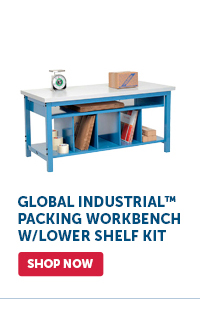 Pro_Cta_Global Industrial™ Packing Workbench W/Lower Shelf Kit - Shop Now