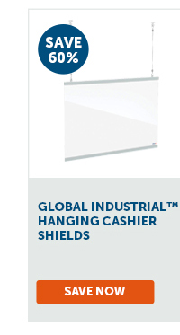 Pro_Cta_Global Industrial™ Hanging Cashier Shields - Save Now