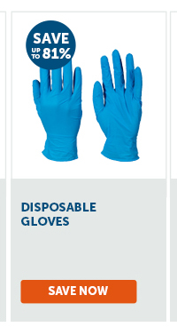 Pro_Cta_Disposable Gloves - Save Now