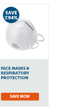 Pro_Cta_Face Masks & Respiratory Protection - Save Now